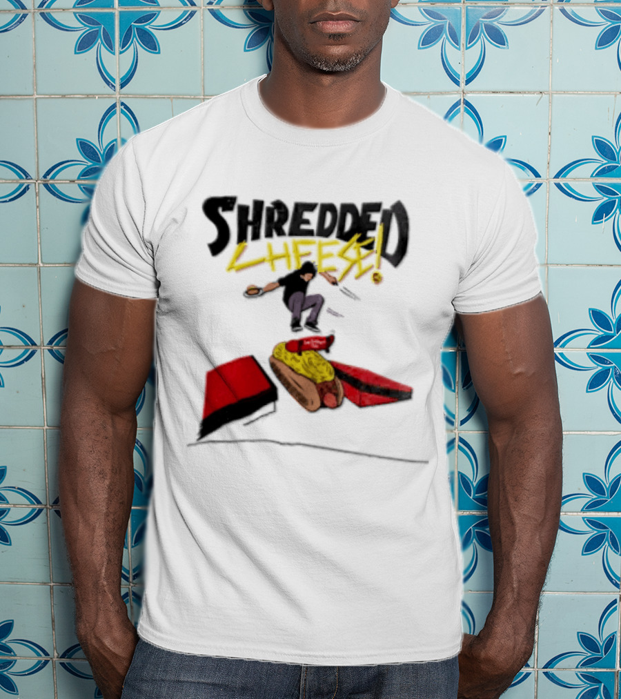 Shredded Cheese Chili Skateboard Camp Washington T-Shirt