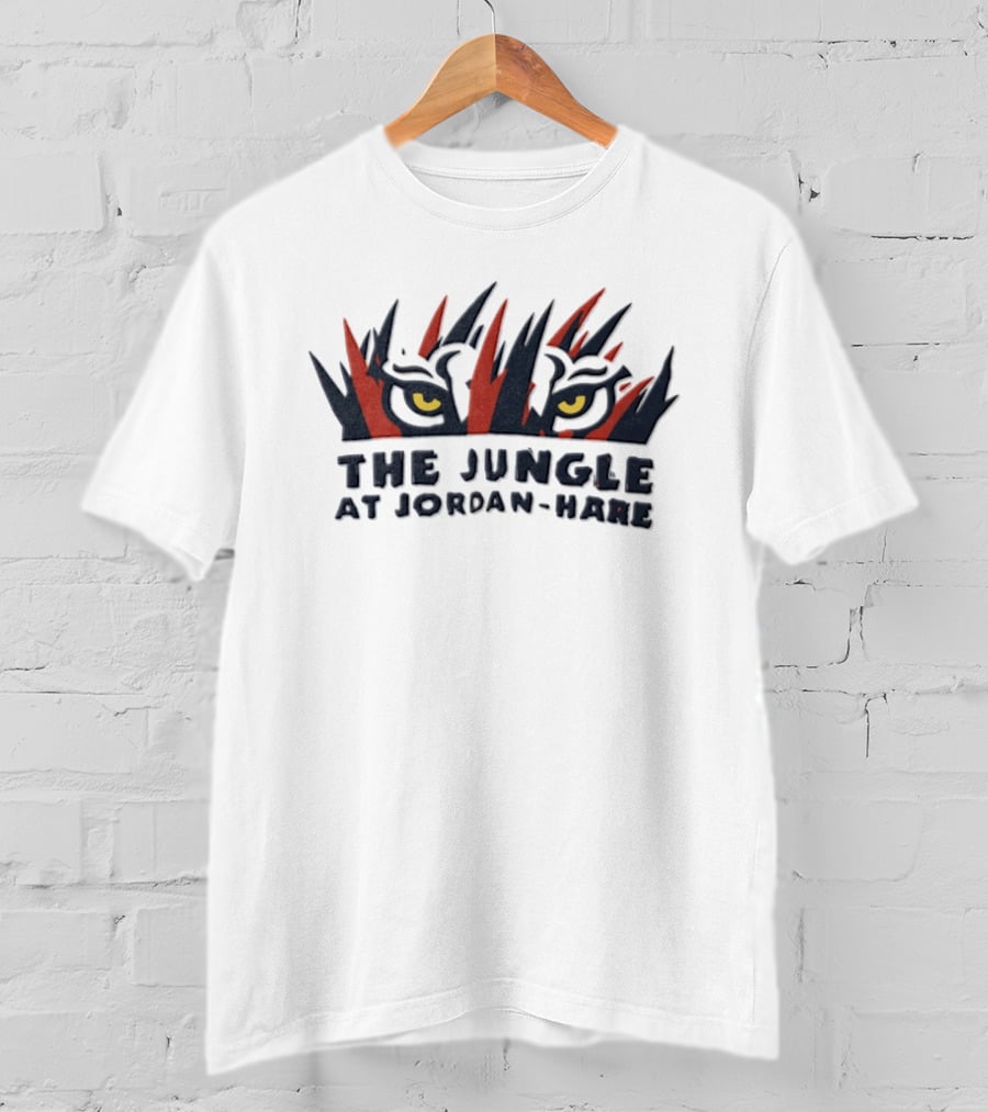 The Jungle At Jordan Hare Auburn University Tigers Football Eyes T-Shirt