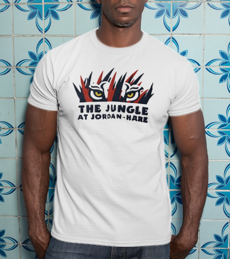 The Jungle At Jordan Hare Auburn University Tigers Football Eyes T-Shirt