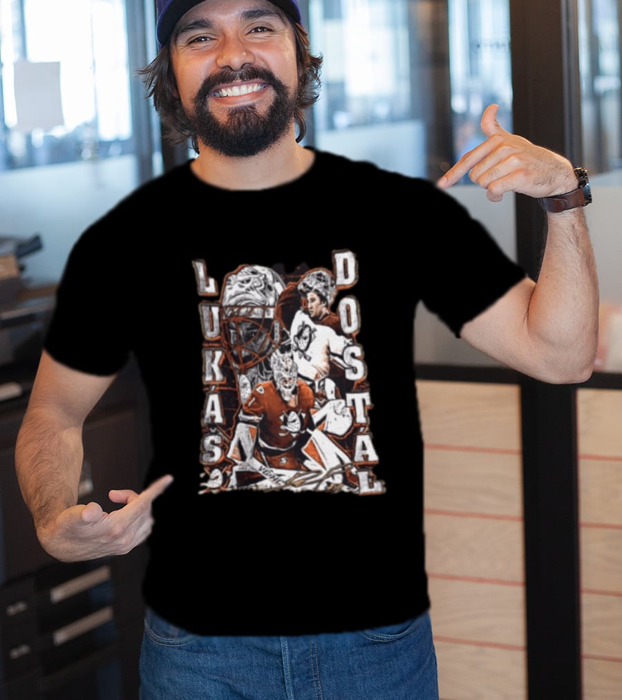 Lukas Dostal Ice Hockey Goalie Champion T-Shirt