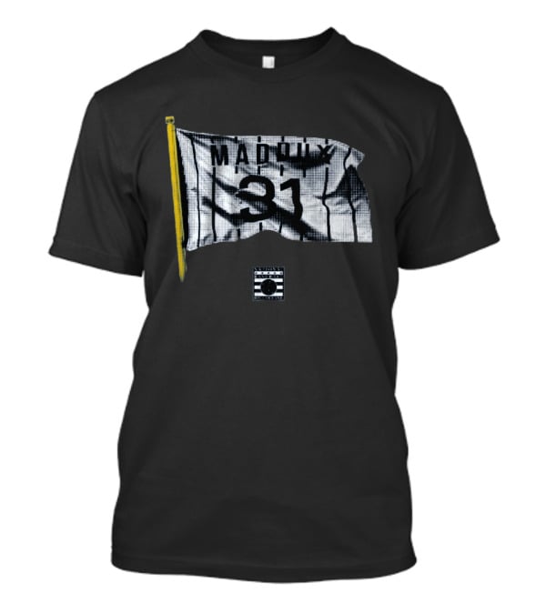 Greg Maddux 31 Striped Flag T-Shirt