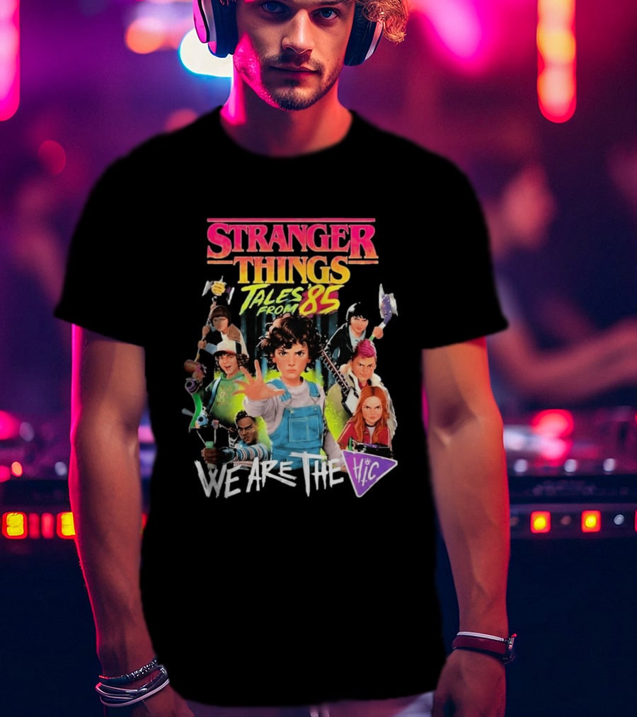 Stranger Things Tales From 85 We Are The Hellfire Club Characters And Adventure T-Shirt