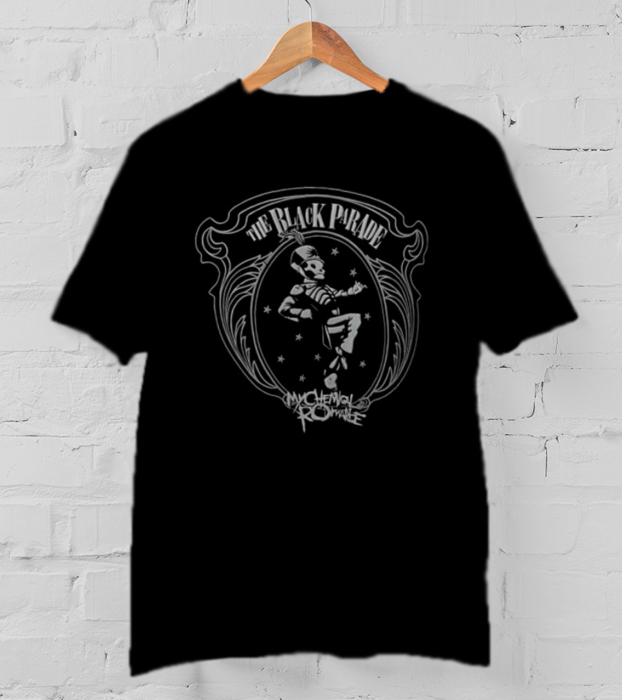 The Black Parade Skeleton Marching My Chemical Romance T-Shirt