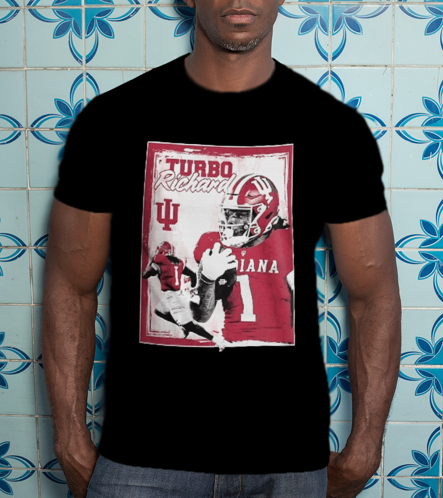 Turbo Richard Indiana Football Player IU Sports Helmets T-Shirt