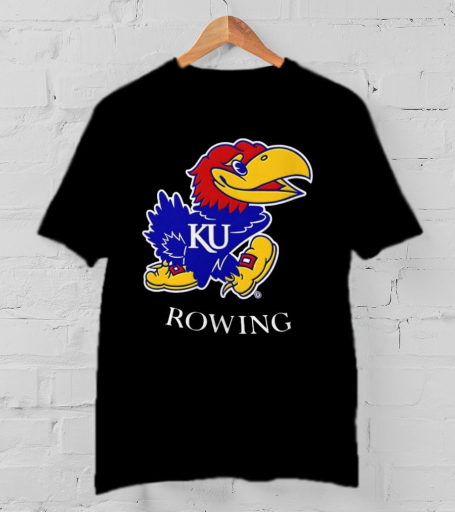 Kansas Jayhawks KU Rowing T-Shirt