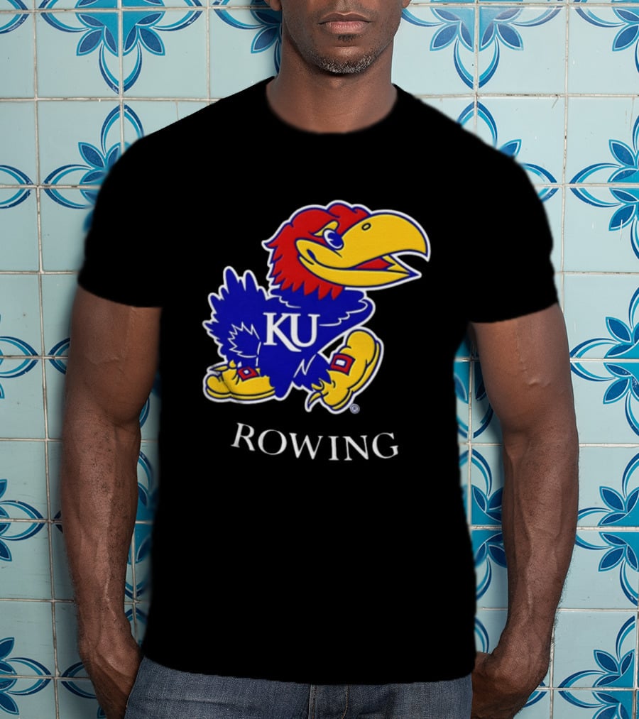Kansas Jayhawks KU Rowing T-Shirt