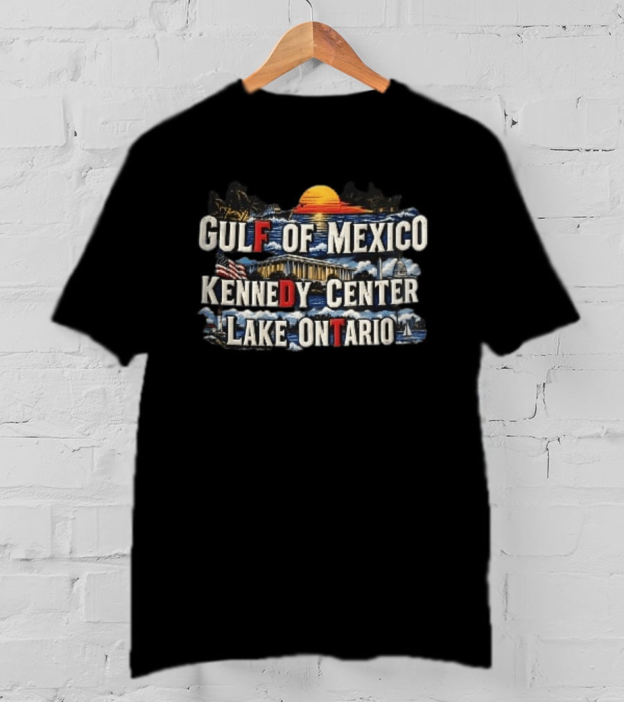Gulf Of Mexico Sunset Kennedy Center Lake Ontario US Capitol Lighthouse T-Shirt