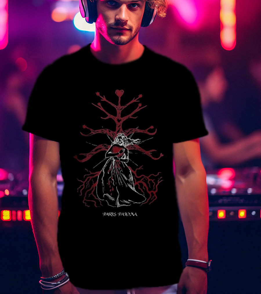 Paris Paloma The Fatal Flaw Heart Tree T-Shirt