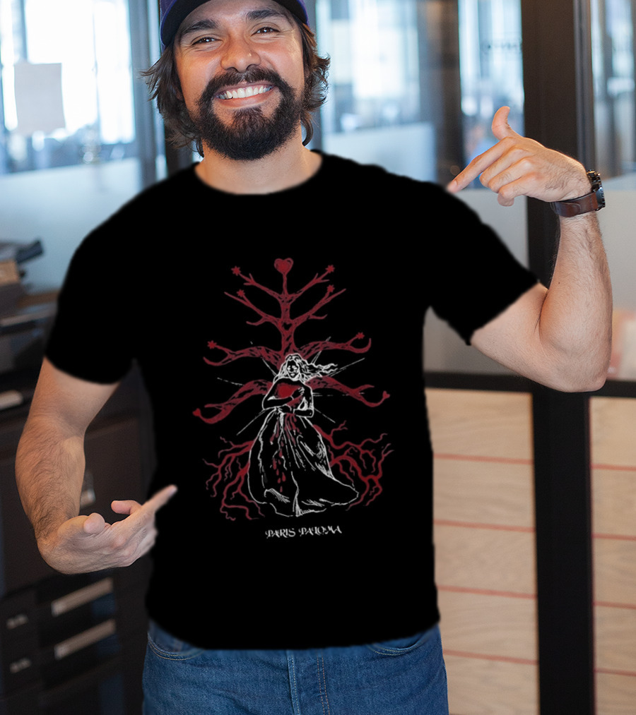 Paris Paloma The Fatal Flaw Heart Tree T-Shirt