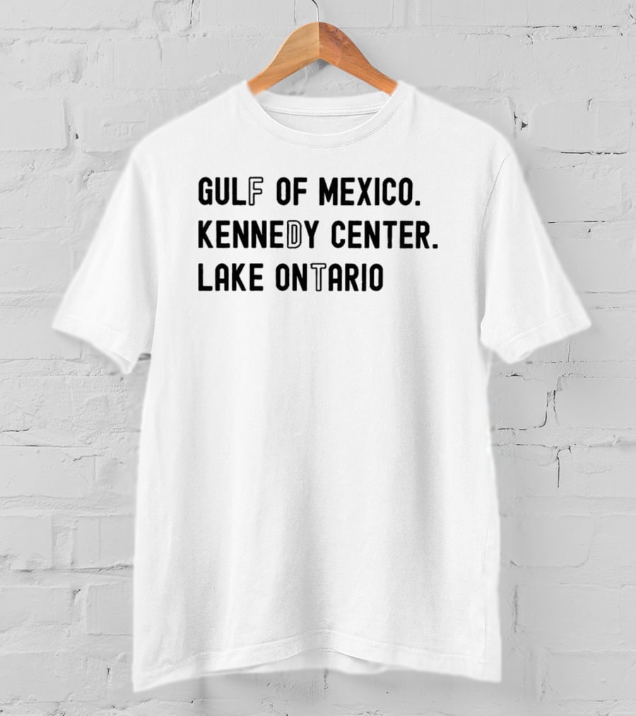 Gulf Of Mexico Kennedy Center Lake Ontario 2026 T-Shirt