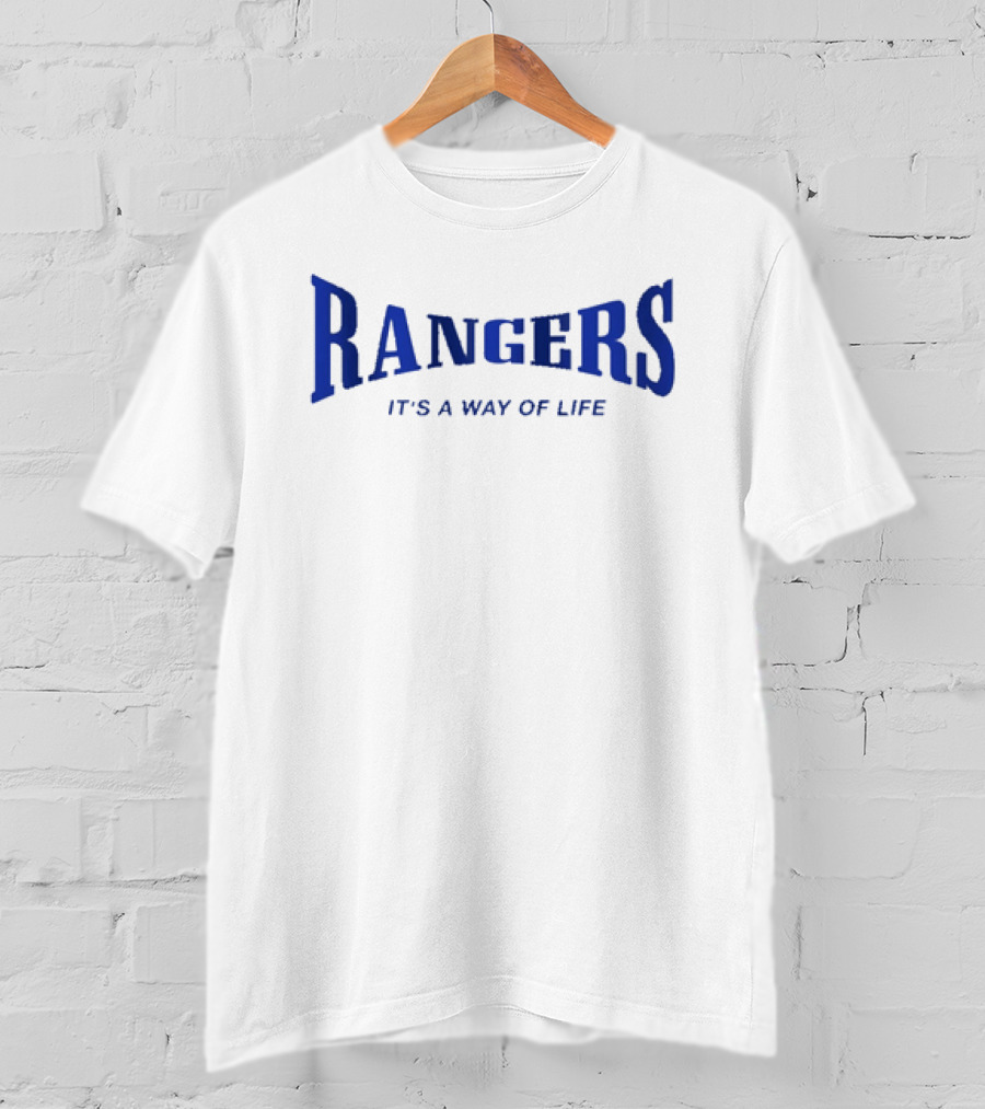 Rangers It's A Way Of Life Football Fan T-Shirt