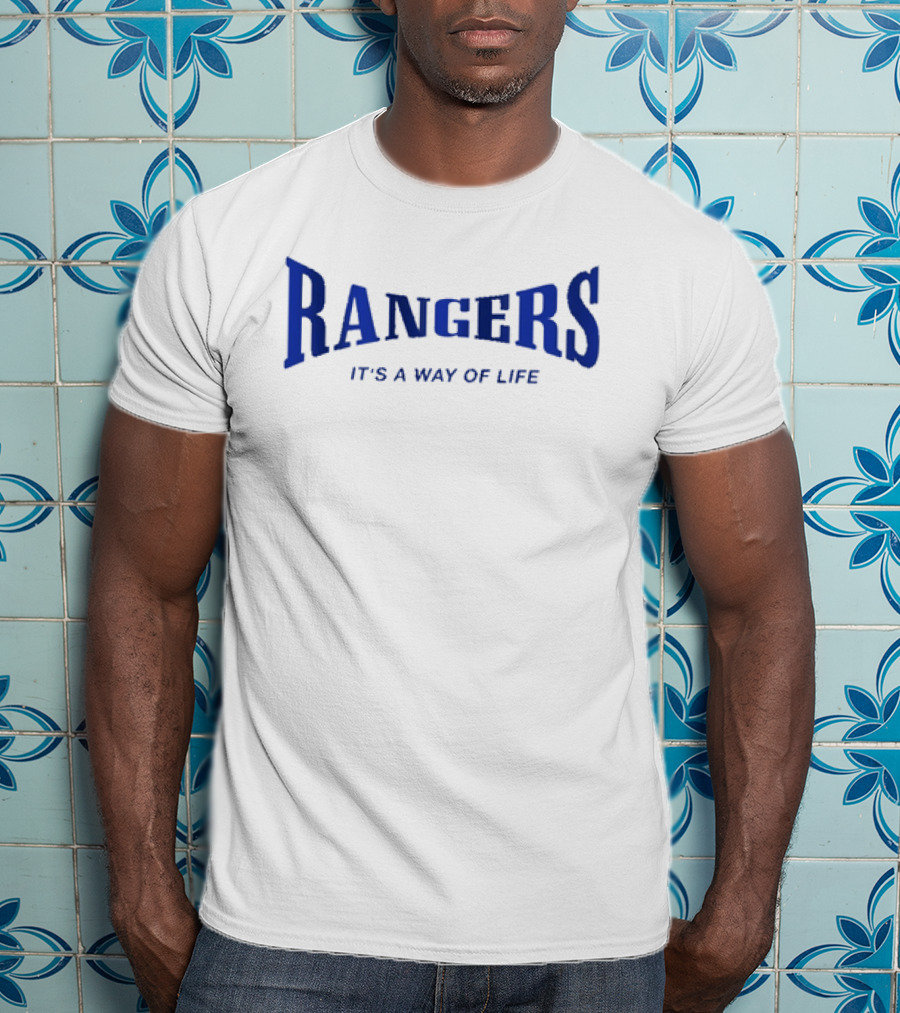 Rangers It's A Way Of Life Football Fan T-Shirt