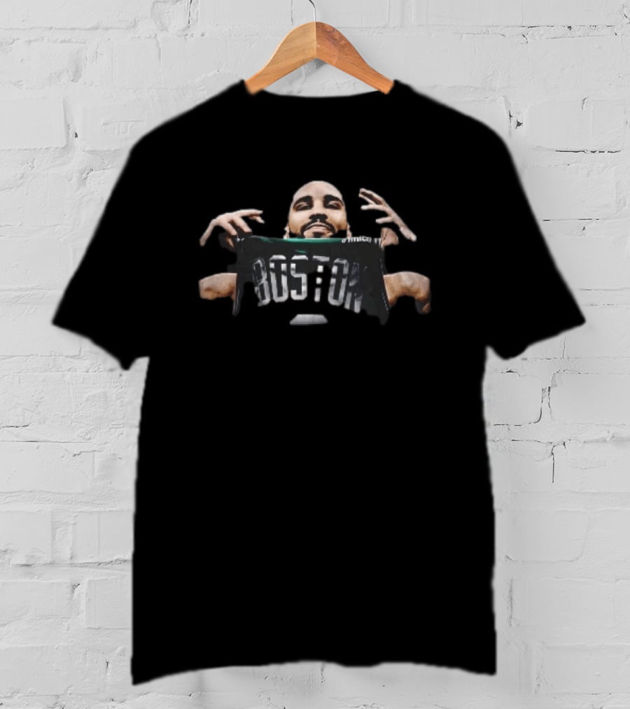 Boston Celtics NBA Player Jersey Pull Dark T-Shirt