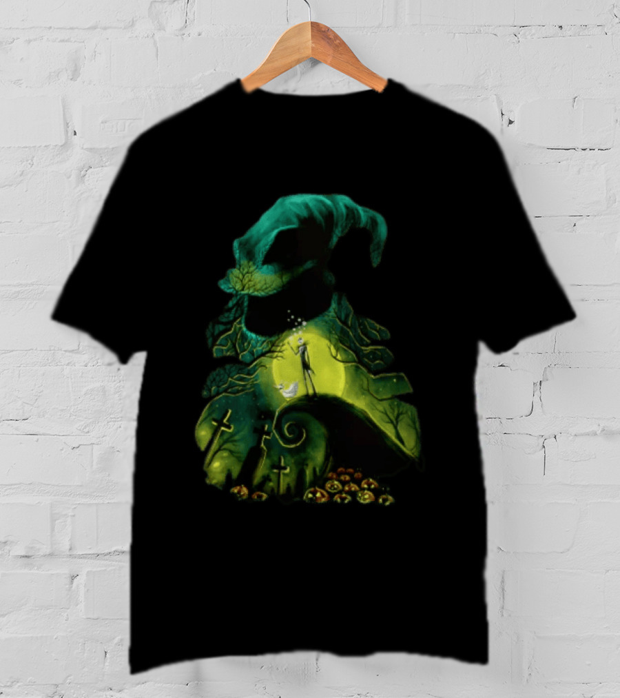 Boogie Nights Jack Skellington Halloween Graveyard Scene T-Shirt