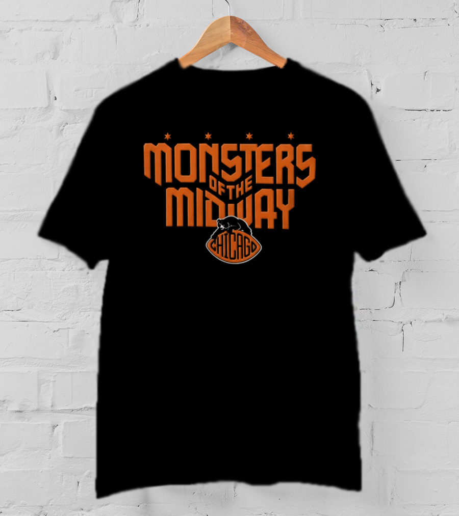 Monsters Of The Midway Chicago Bears 2026 Rivalries T-Shirt