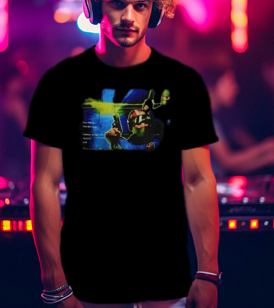 Counter Strike New Game Find Servers Change Options Quit Tactical Soldiers Guns Main Menu Screen T-Shirt
