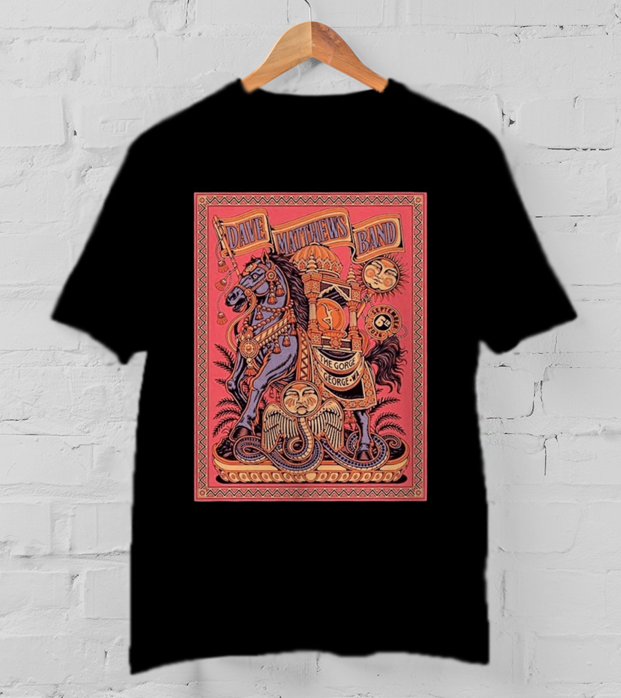 Dave Matthews Band Gorge WA Event September 6 Night 3 At The Gorge George WA T-Shirt