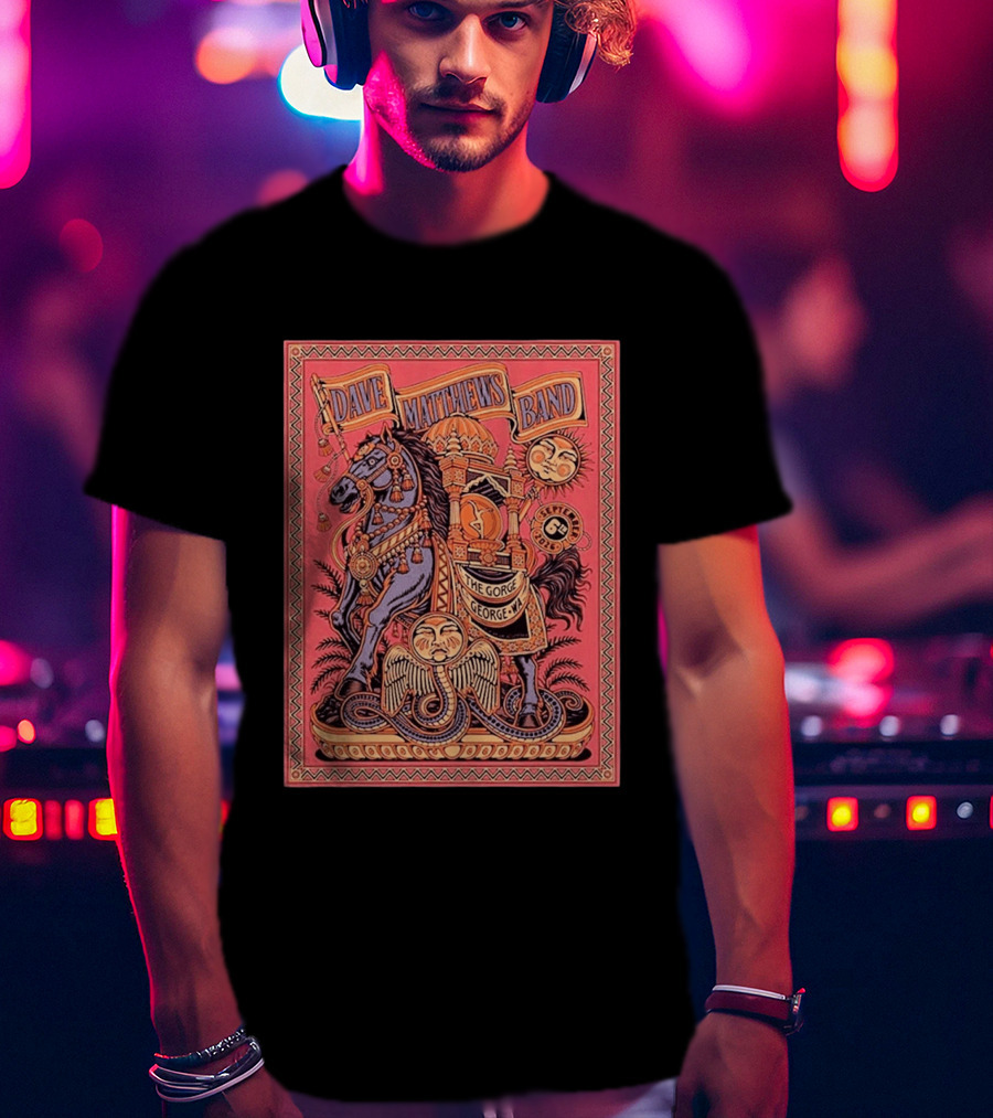 Dave Matthews Band Gorge WA Event September 6 Night 3 At The Gorge George WA T-Shirt