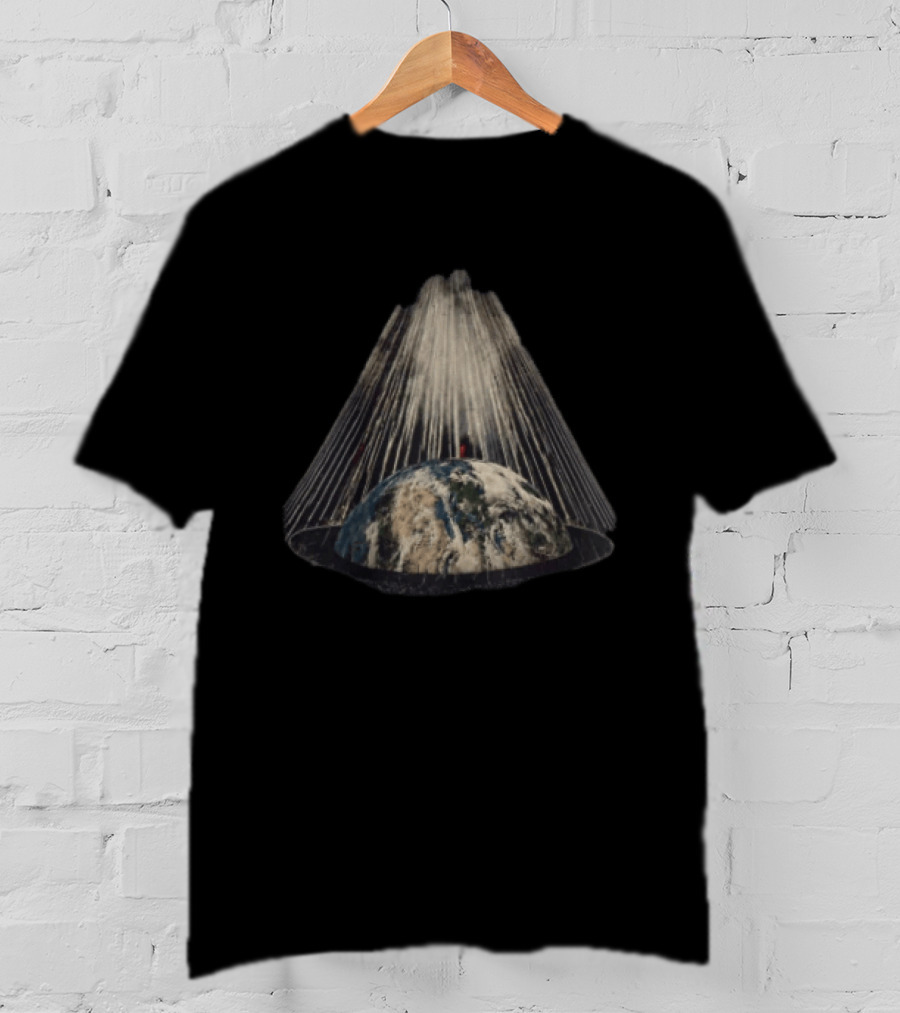 Kanye West Concert Tour Earth Graphic Visual T-Shirt