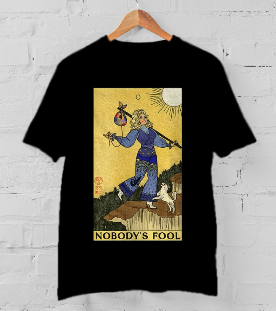 Dolly Parton Nobody's Fool Tarot Card Sun T-Shirt