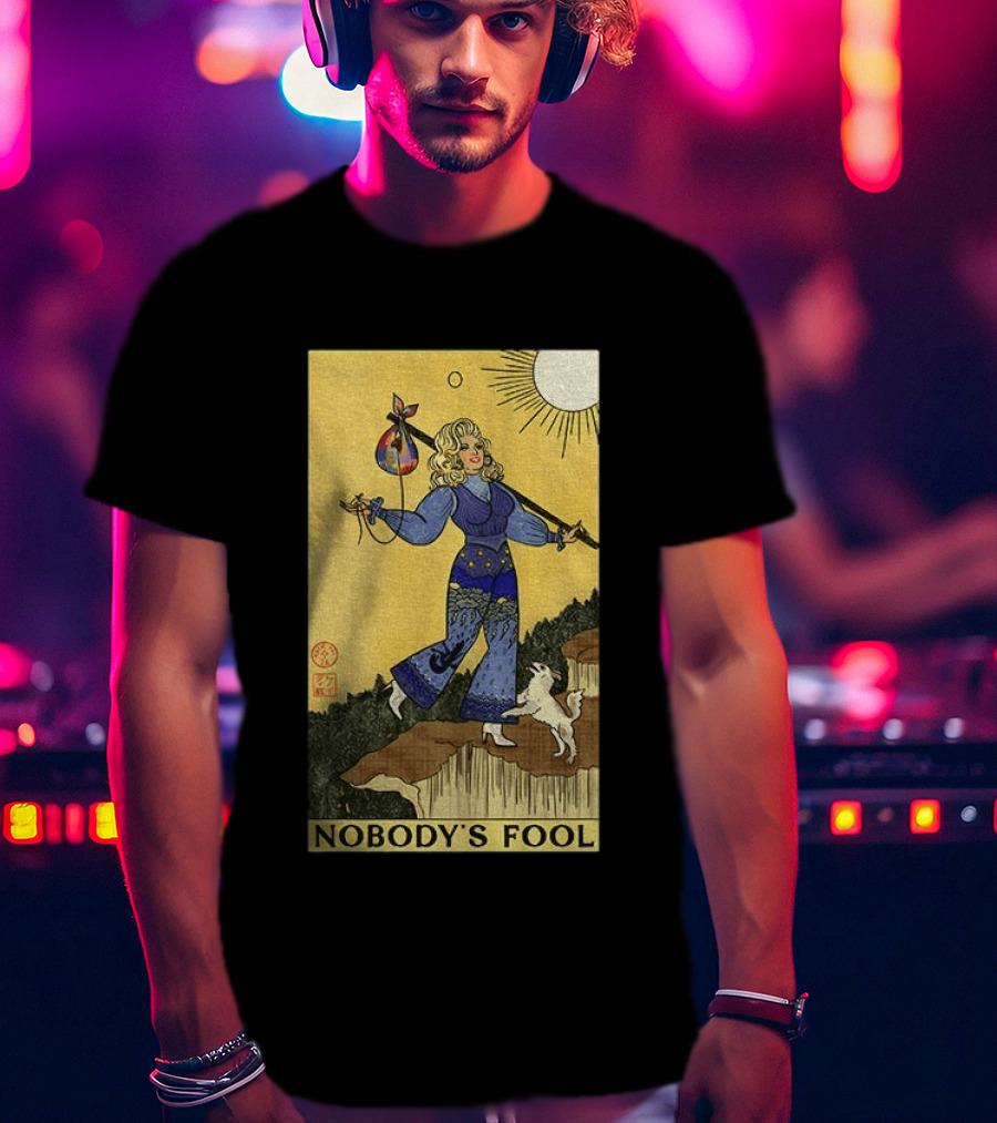 Dolly Parton Nobody's Fool Tarot Card Sun T-Shirt