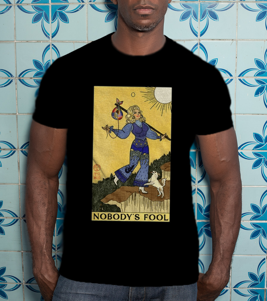 Dolly Parton Nobody's Fool Tarot Card Sun T-Shirt