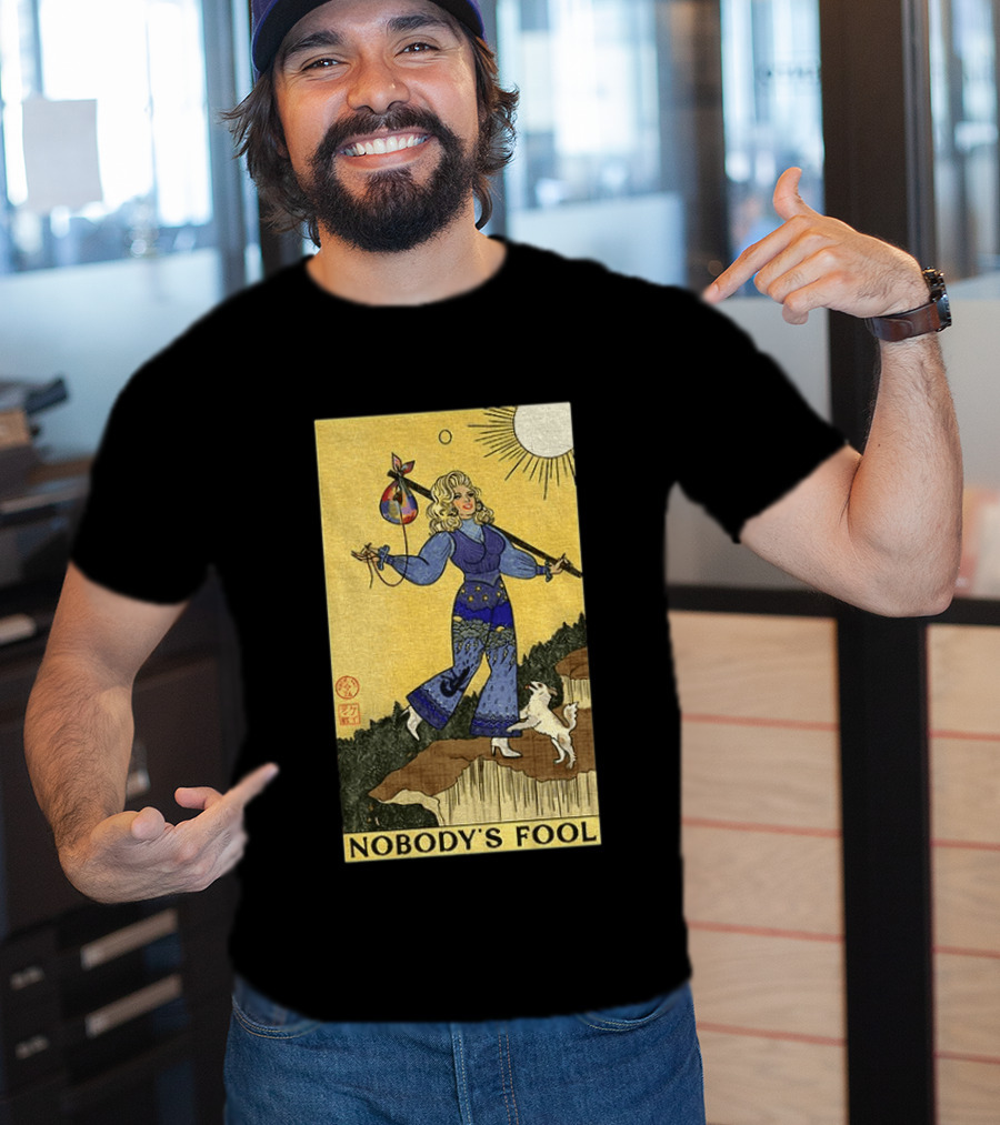 Dolly Parton Nobody's Fool Tarot Card Sun T-Shirt