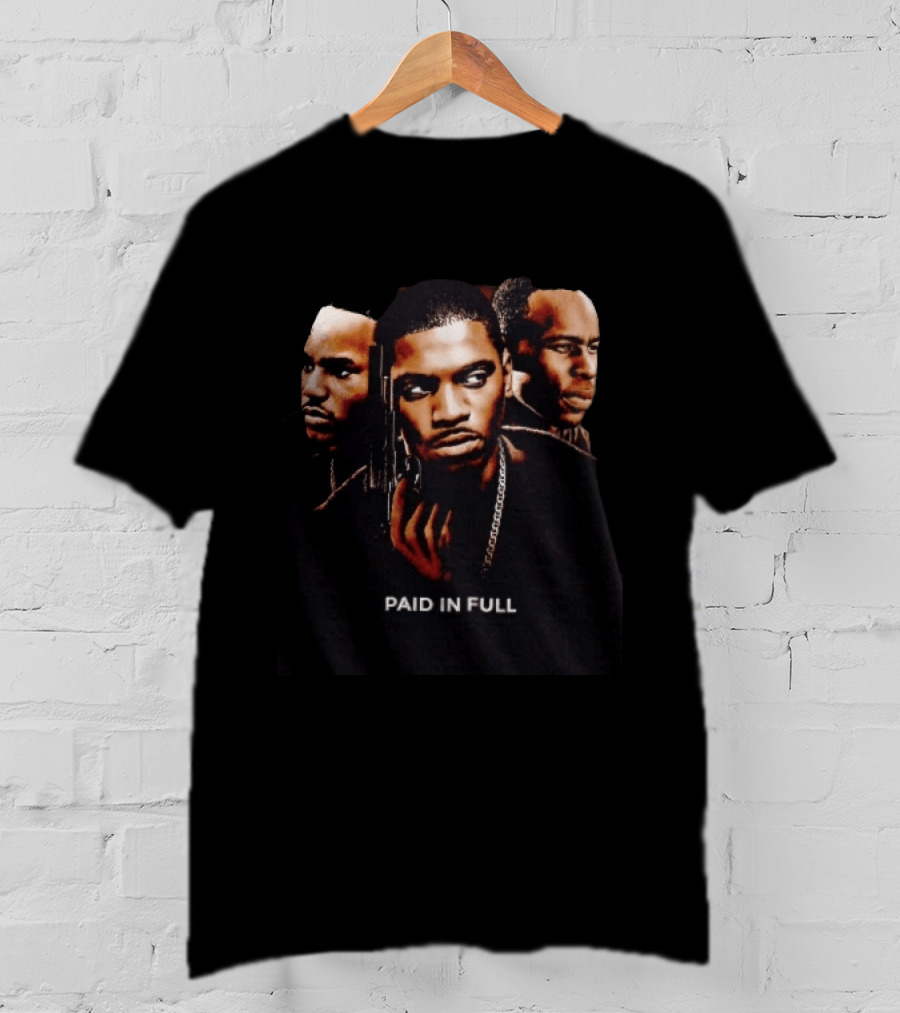 Paid In Full Cast Movie Characters Collection T-Shirt