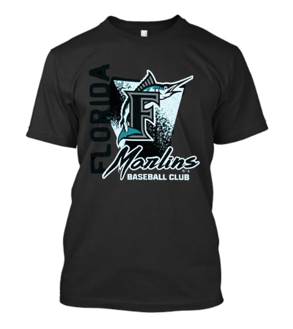 Florida Marlins Baseball Club Classic F Marlin T-Shirt
