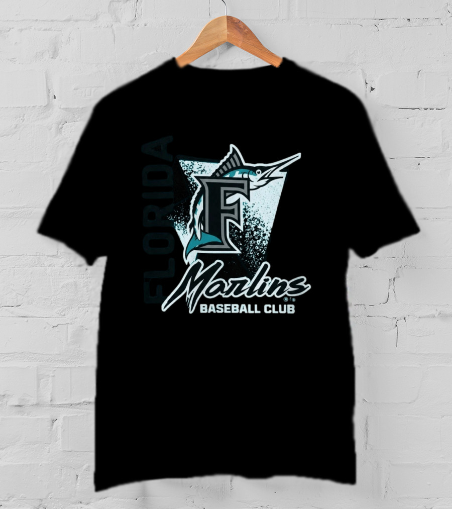 Florida Marlins Baseball Club Classic F Marlin T-Shirt