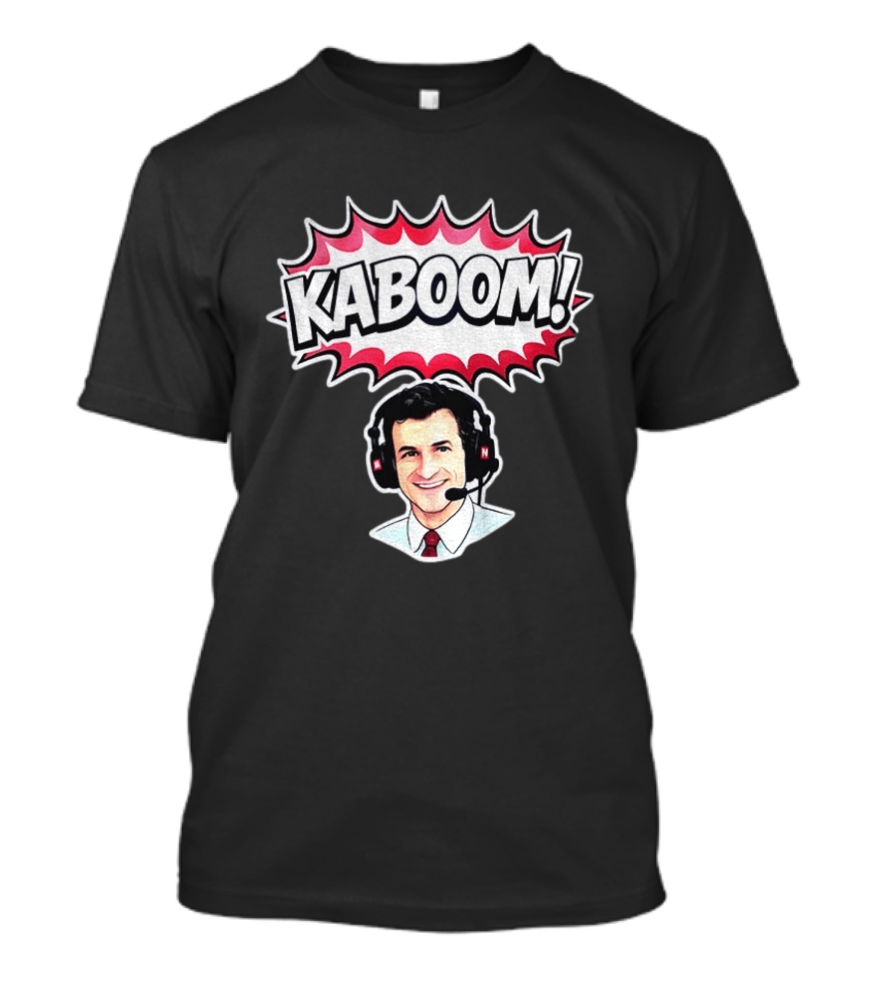 Fred Hoiberg Nebraska Coach Kaboom Kaboom! T-Shirt