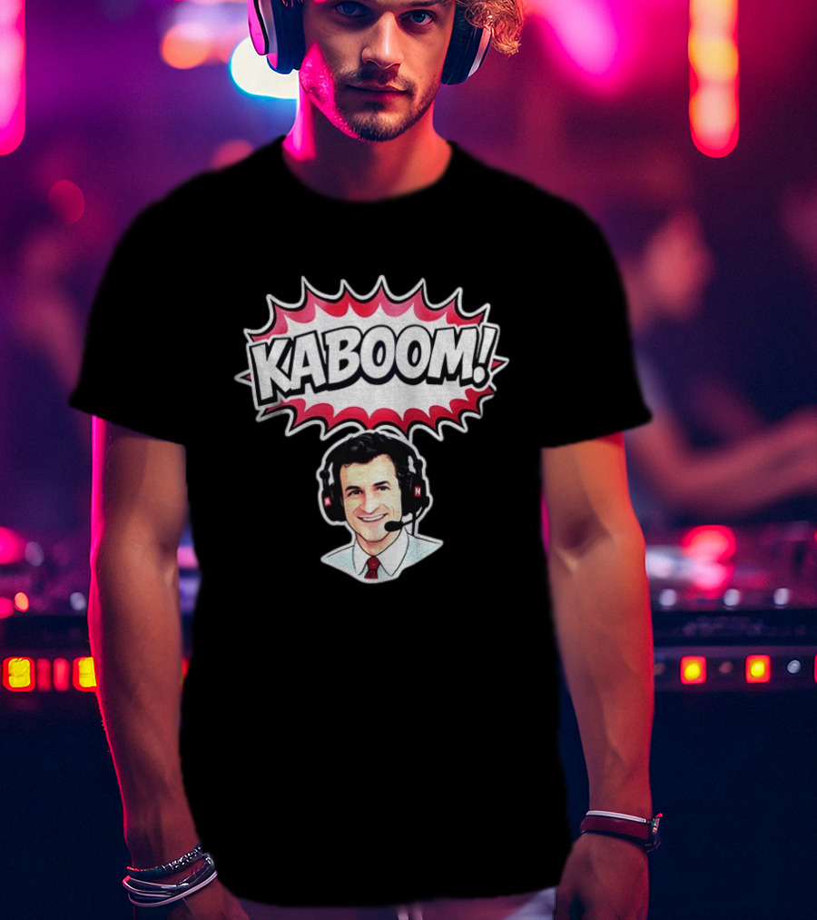 Fred Hoiberg Nebraska Coach Kaboom Kaboom! T-Shirt