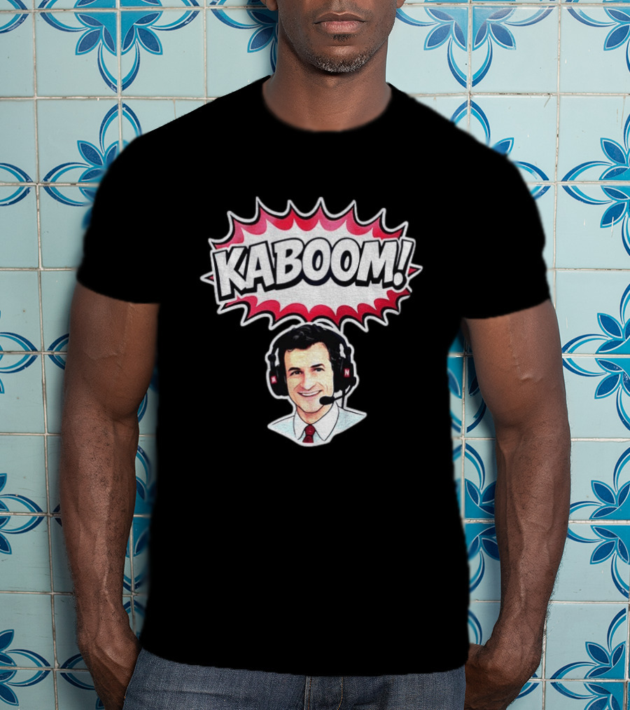 Fred Hoiberg Nebraska Coach Kaboom Kaboom! T-Shirt