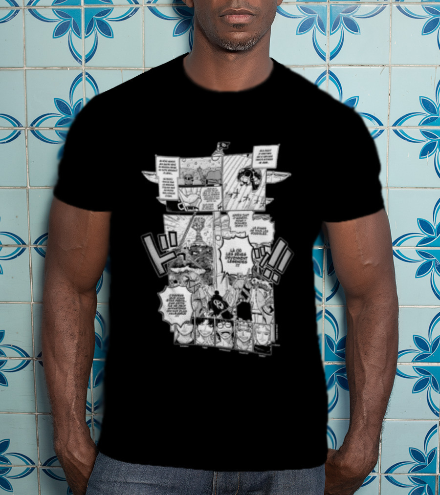ROAD TO WORLDS 2026 One Piece Manga Inspired Précommande T-Shirt