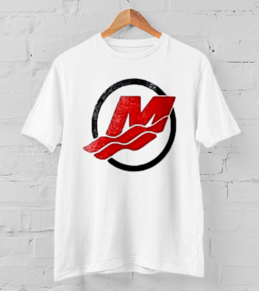 Motorsport Oversized Red M With Wave Racing T-Shirt