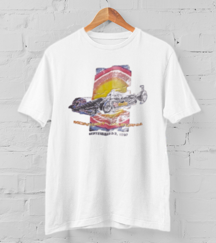 Toyota Grand Prix Of Monterey IndyCar Monterey California September 5 7 1997 Racing Event T-Shirt