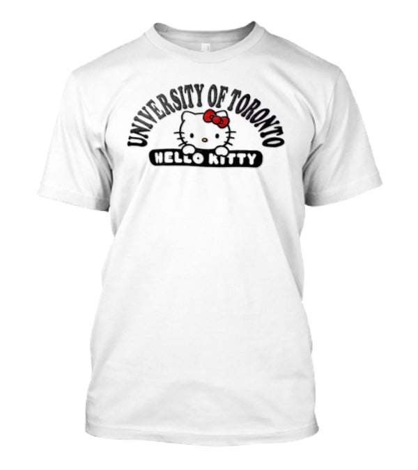 University of Toronto Hello Kitty Red Bow C...T-Shirt 