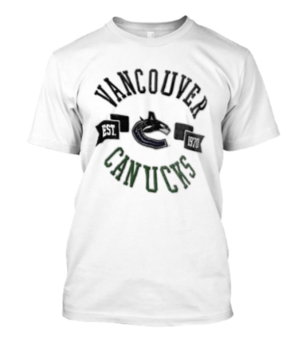 Vancouver Canucks Hockey NHL Est 1970 Vinta...T-Shirt Vancouver Canucks Hockey NHL Est 1970 Vinta...T-Shirt