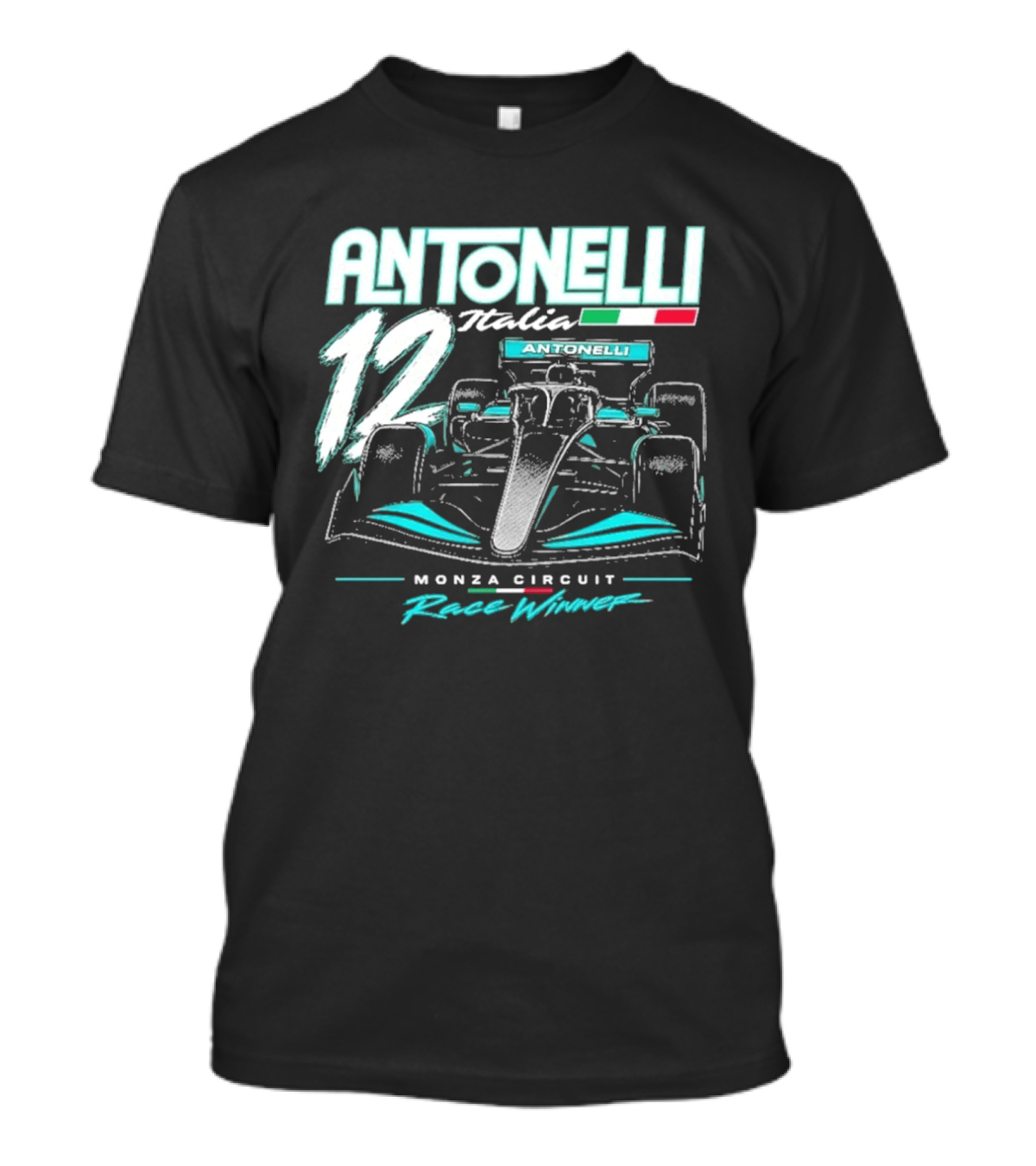 Antonelli Italia 12 Monza Circuit Race Winner T-Shirt