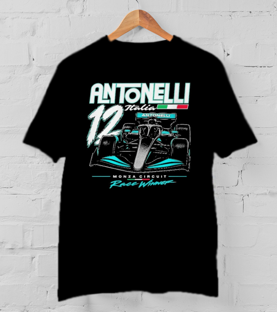 Antonelli Italia 12 Monza Circuit Race Winner T-Shirt