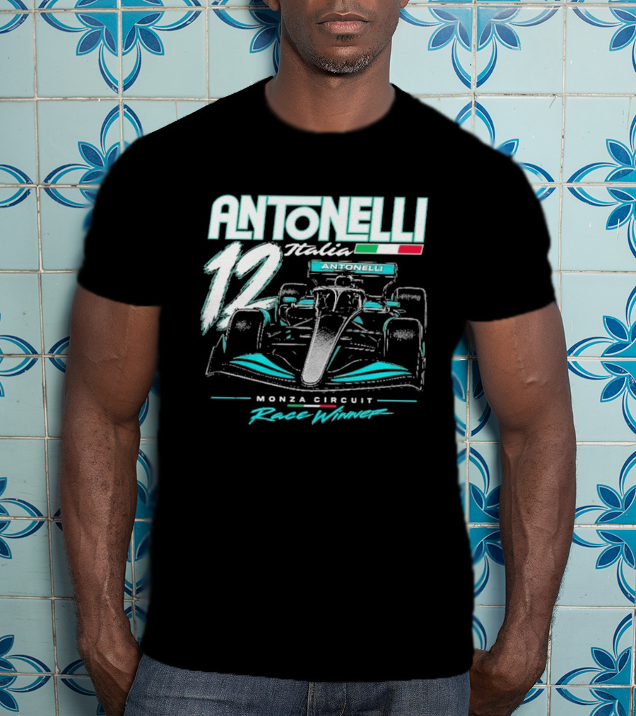 Antonelli Italia 12 Monza Circuit Race Winner T-Shirt