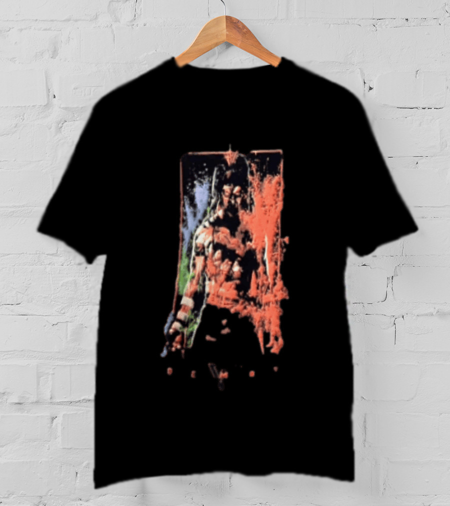 Finn Balor The Demon WWE Paint Splatter T-Shirt