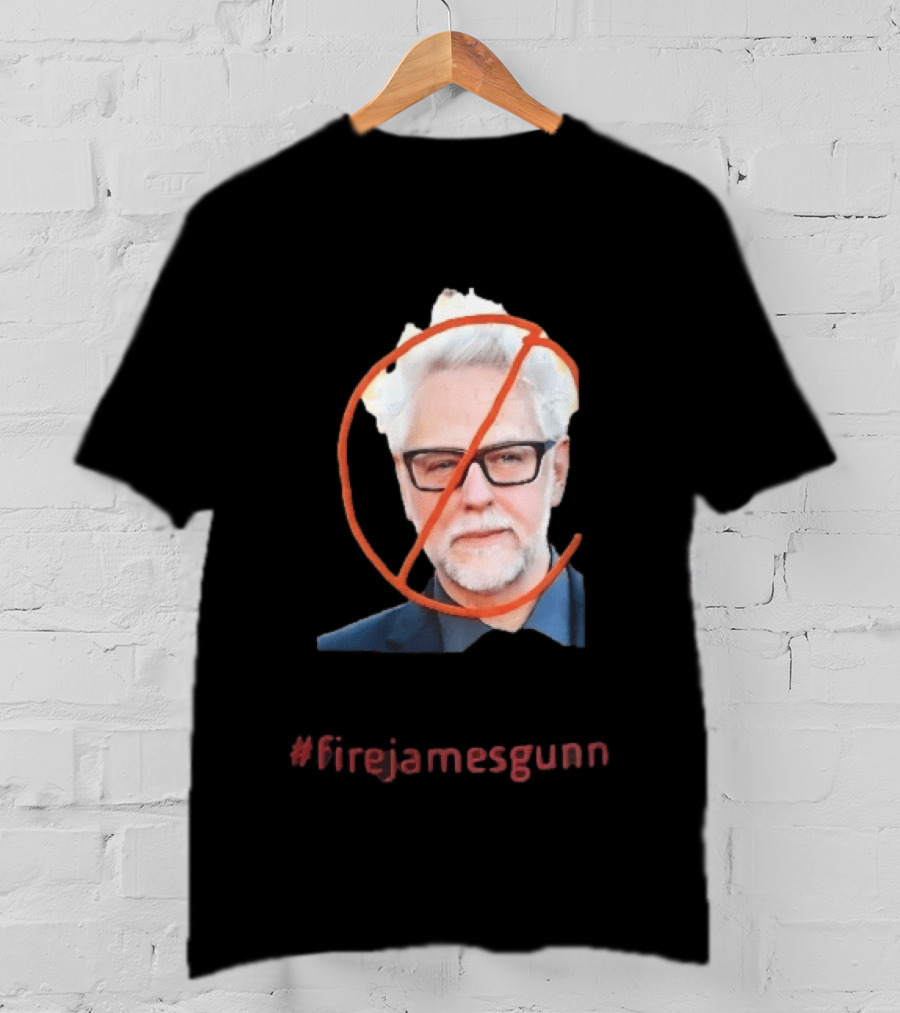 #FireJamesGunn Photo Red No T-Shirt