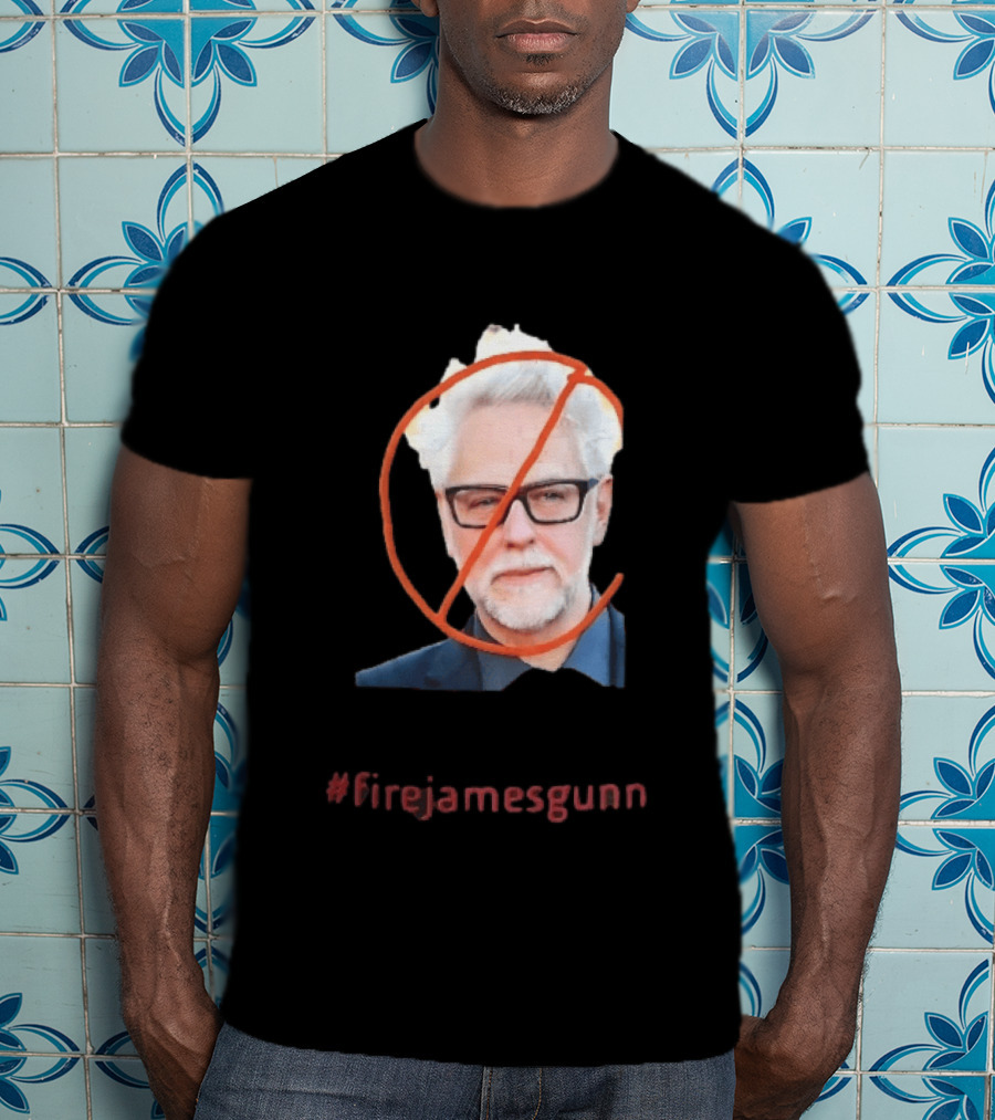 #FireJamesGunn Photo Red No T-Shirt
