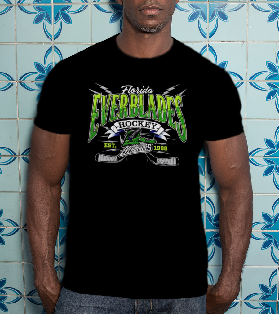 Florida Everblades Hockey 2026 Season Tour Est. 1998 T-Shirt