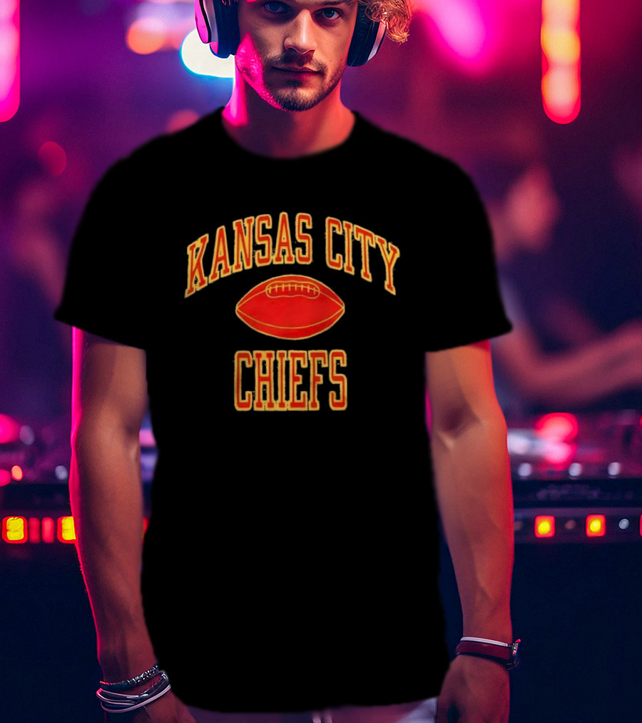 Kansas City Chiefs Gridiron Football Lightweight T-Shirt