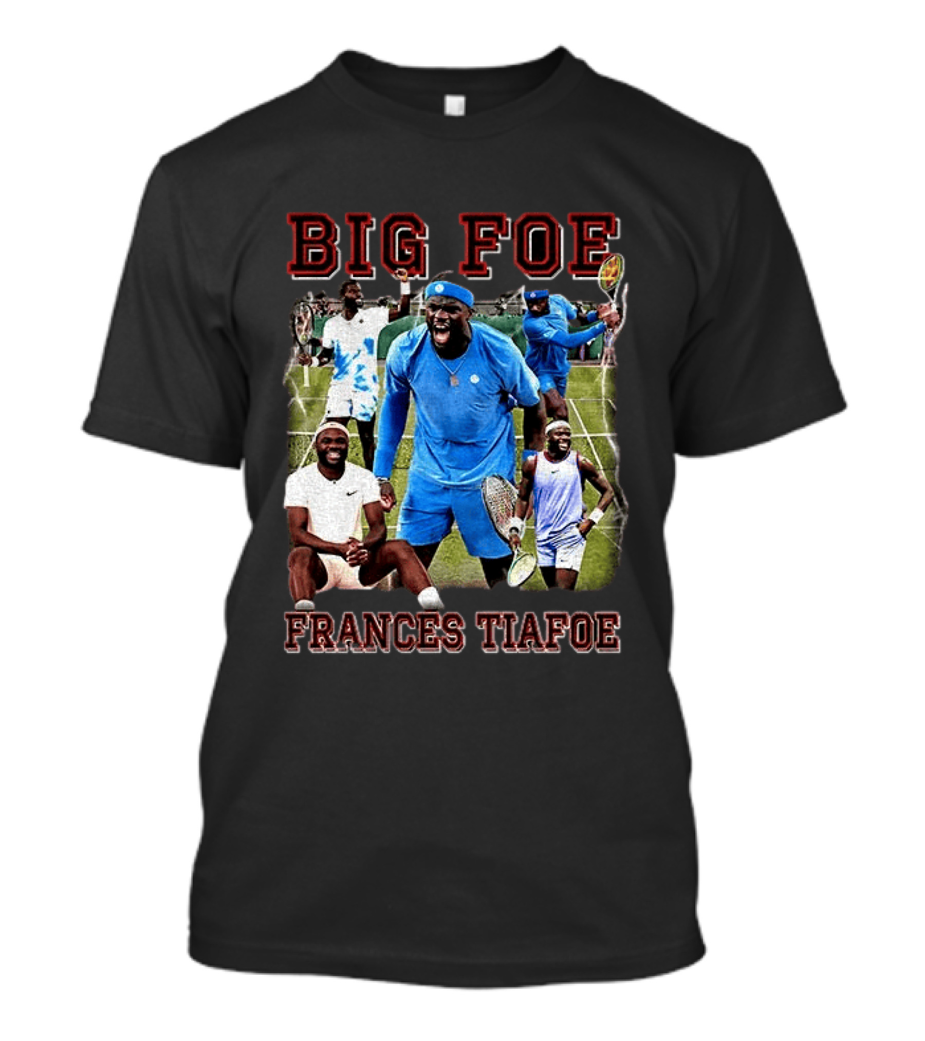Big Foe Frances Tiafoe Tennis Athlete US T-Shirt Big Foe Frances Tiafoe Tennis Athlete US T-Shirt