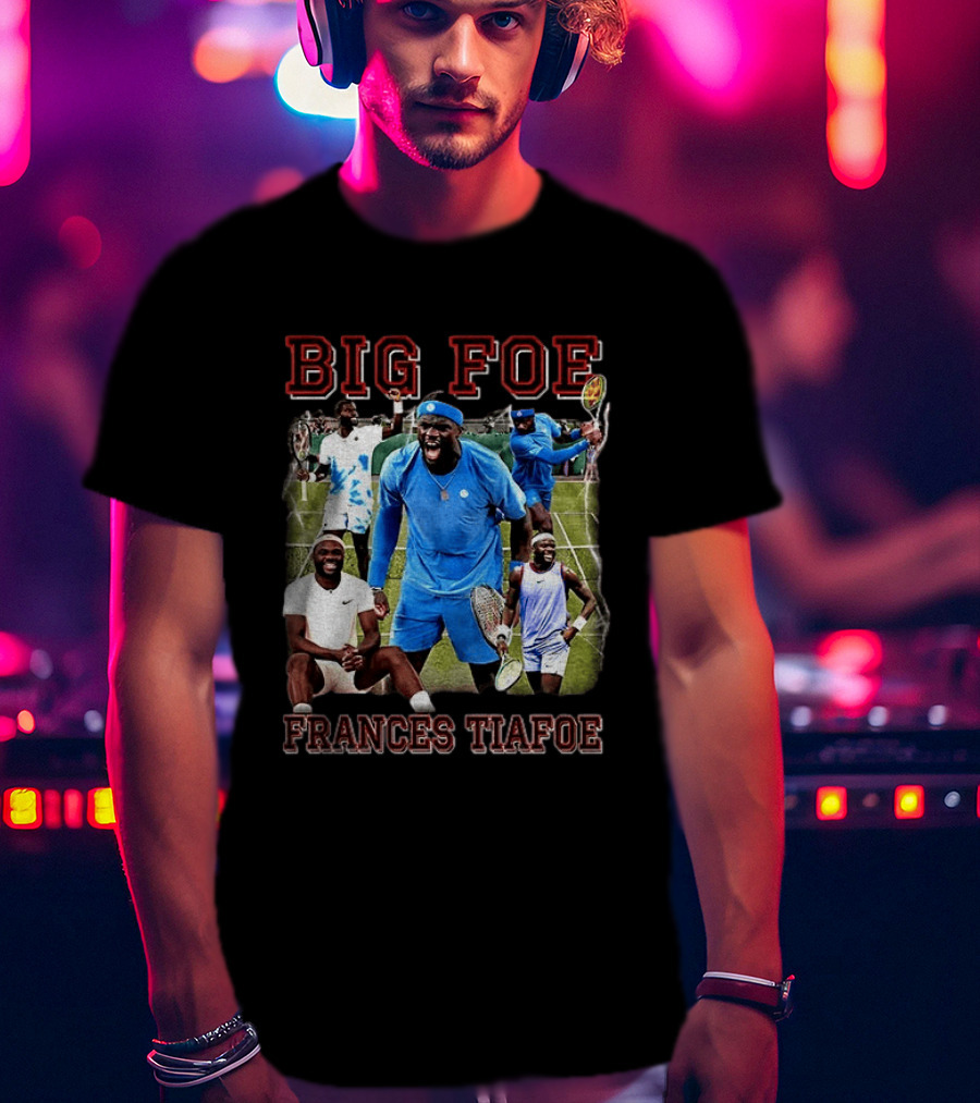 Big Foe Frances Tiafoe Tennis Athlete US T-Shirt
