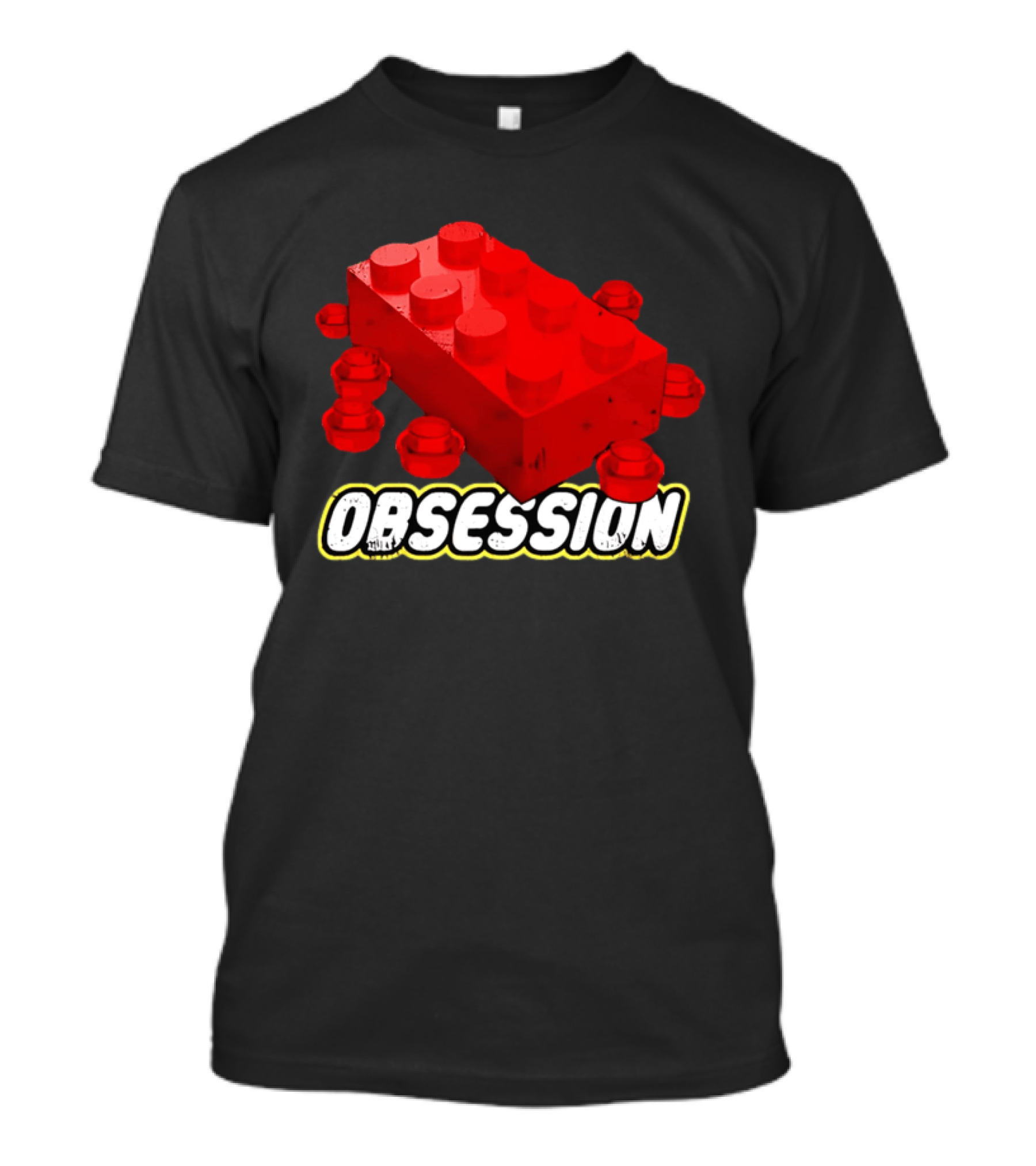 Obsession Careful Who You Play With Red Brick T-Shirt
