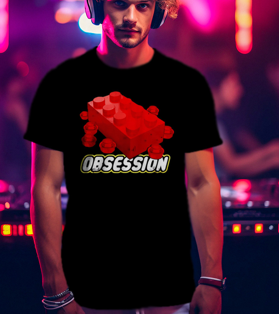 Obsession Careful Who You Play With Red Brick T-Shirt